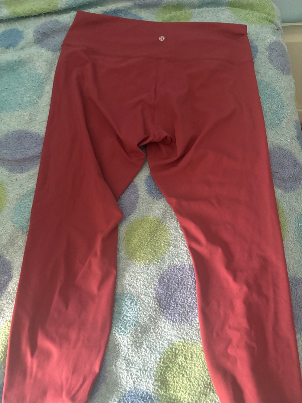 lululemon athletica Red High-Rise Leggings
